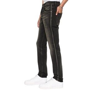 KSUBI Jeans Mens Size 32 Black Wash Slim Fit CHITCH Tarr Studded $260